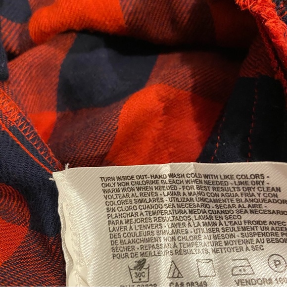 Plaid Ruffle Long Sleeve Dress - Picture 5 of 14